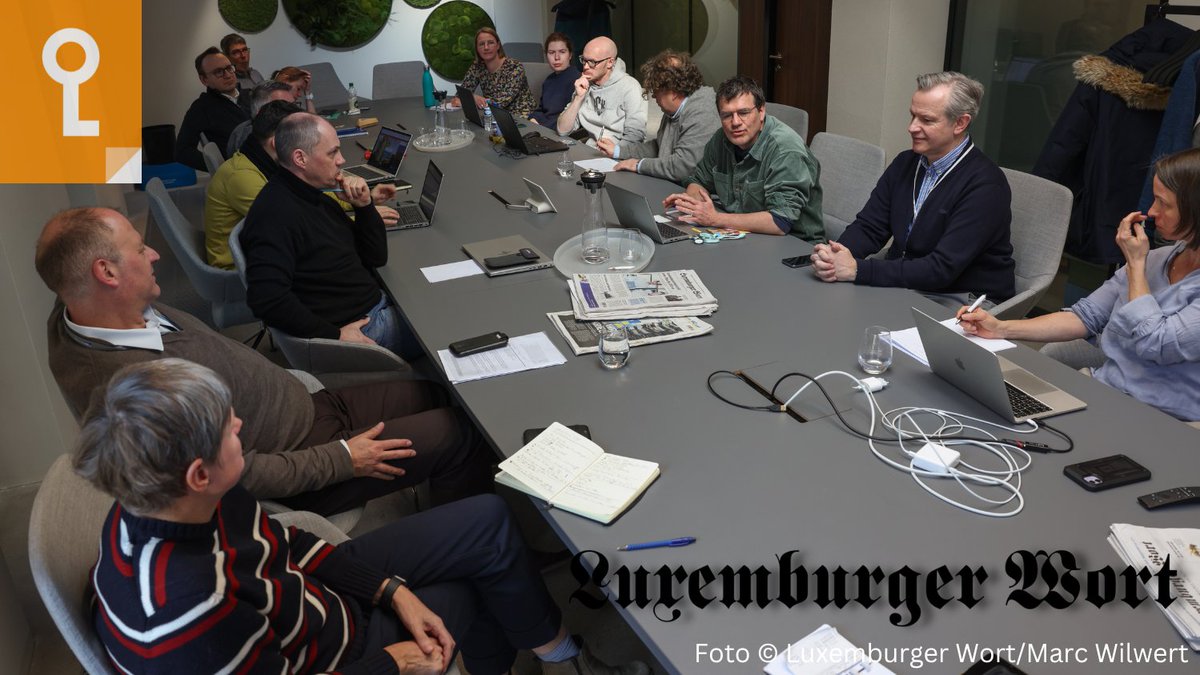 #Lesewert-Akademie beim <a href="/Wort_LU/">Luxemburger Wort</a> mit <a href="/CKnorz/">Christina Knorz</a> und <a href="/C_Eissner/">Christian Eissner</a>. Nach der ersten Akademiewoche November 2022, fand letzte Woche der zweite Teil statt. Lesen Sie in unserem LinkedIn-Beitrag, was  mit der #Redaktion erarbeitet wurde und was sich geändert hat: linkedin.com/feed/update/ur…