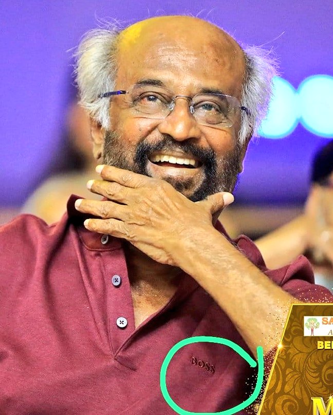 Hari_Rajinism's tweet photo. #bossralucha 
Have u observed BOSS on T shirt 

#Thalaivar170
#Jailer 
Boss daa Lucha ....... https://t.co/4EMocHw9Kc