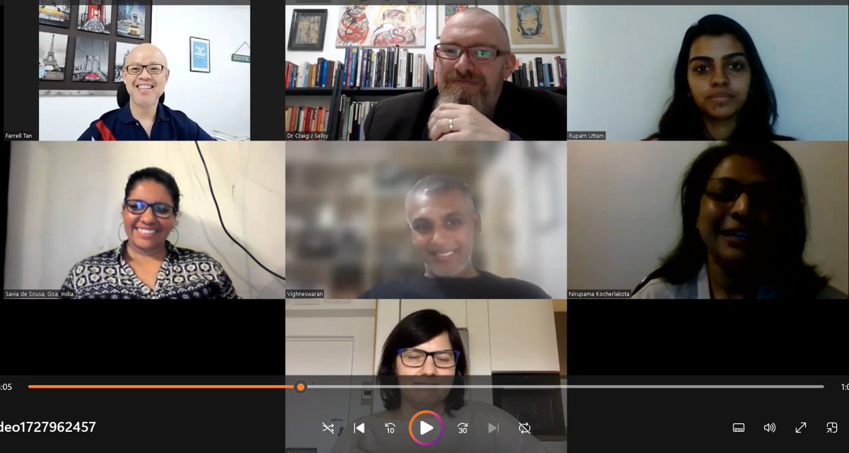 Milestone unlocked: #TheThirdDegree's first #InternationalAdvisoryBoard meeting, last Saturday evening. A chance to update the team on the work we've been doing, but to also get a different feel of the pulse of #PostgraduateResearch from those at the coalface.