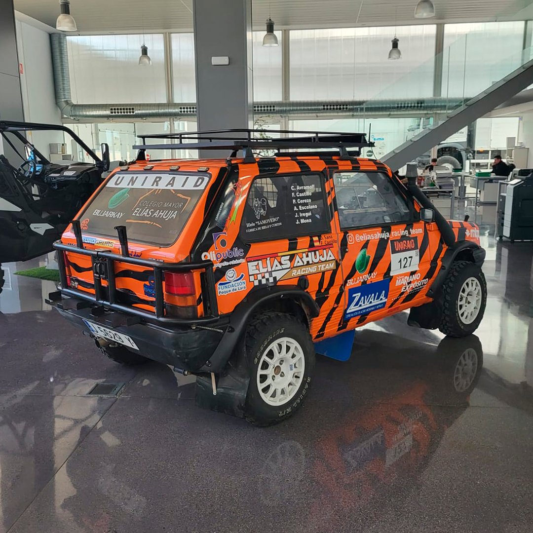 BBujarkay's tweet photo. Directo de UNIRAID 2023, tenemos desde hace unos días en nuestra exposición, uno de los Seat Panda del Elías Ahúja Racing Team😍
¿Te has acercado a verlo ya?
#uniraid2023 #uniraid #onlyforstudents #cars #explore #racing #drivers #travel #adventure #marrakech #solidarity https://t.co/HApIDslC0S