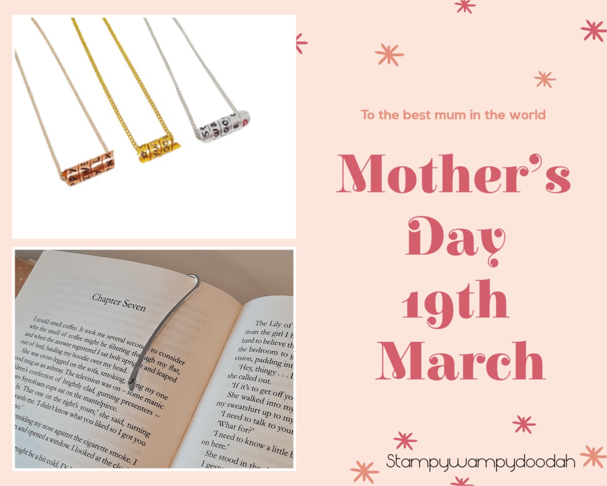 linktr.ee/stampywampydoo…
Your one stop Mothers Day Gift Shop!

#MothersDay #MothersDayGifts #MothersDay2023 #Giftideas #GiftsforMum #Mum #Etsy #Amazon #Personalised #Custom #Craftbizparty #UKMakers #Jewellery #Jewelry #Books #Keyring #Giftsunder20 #shopsmall #shopunique #smallbiz