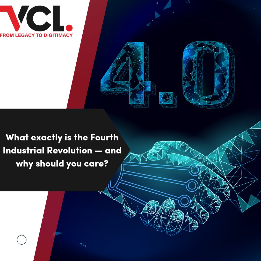 What exactly is the Fourth Industrial Revolution — and why should you care?

Discover more about the 4th industrial revolution from here: linkedin.com/feed/update/ur…

Contact VCL consultants now to be prepared for this technology storm:vcl.solutions/contact/

#السعودية_2030