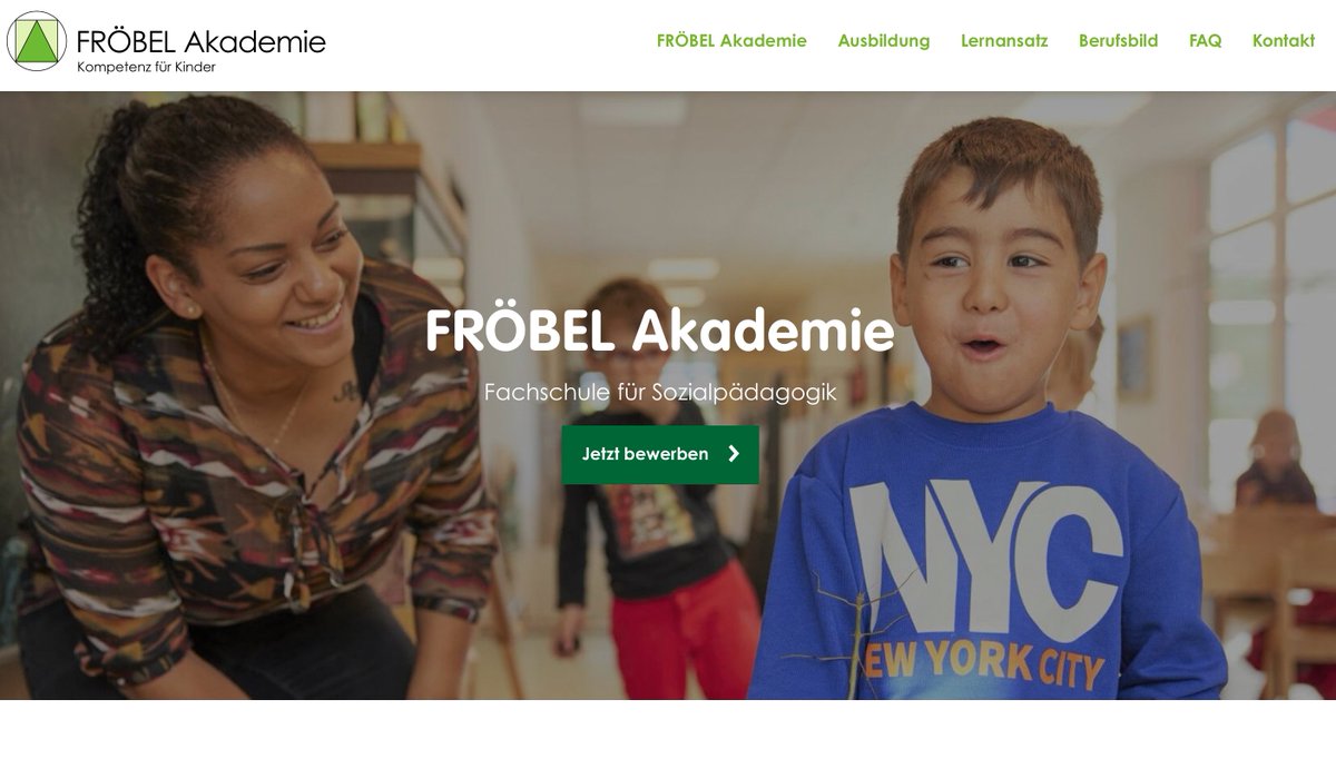 Wir haben der FRÖBEL Akademie Webseite ein neues Design in TYPO3 11 gegeben. Welche Vorteile das in der Content Redaktion mit sich bringt und wie das neue Design aussieht erfahrt ihr hier: bit.ly/3F2aWro #webdesign #TYPO3