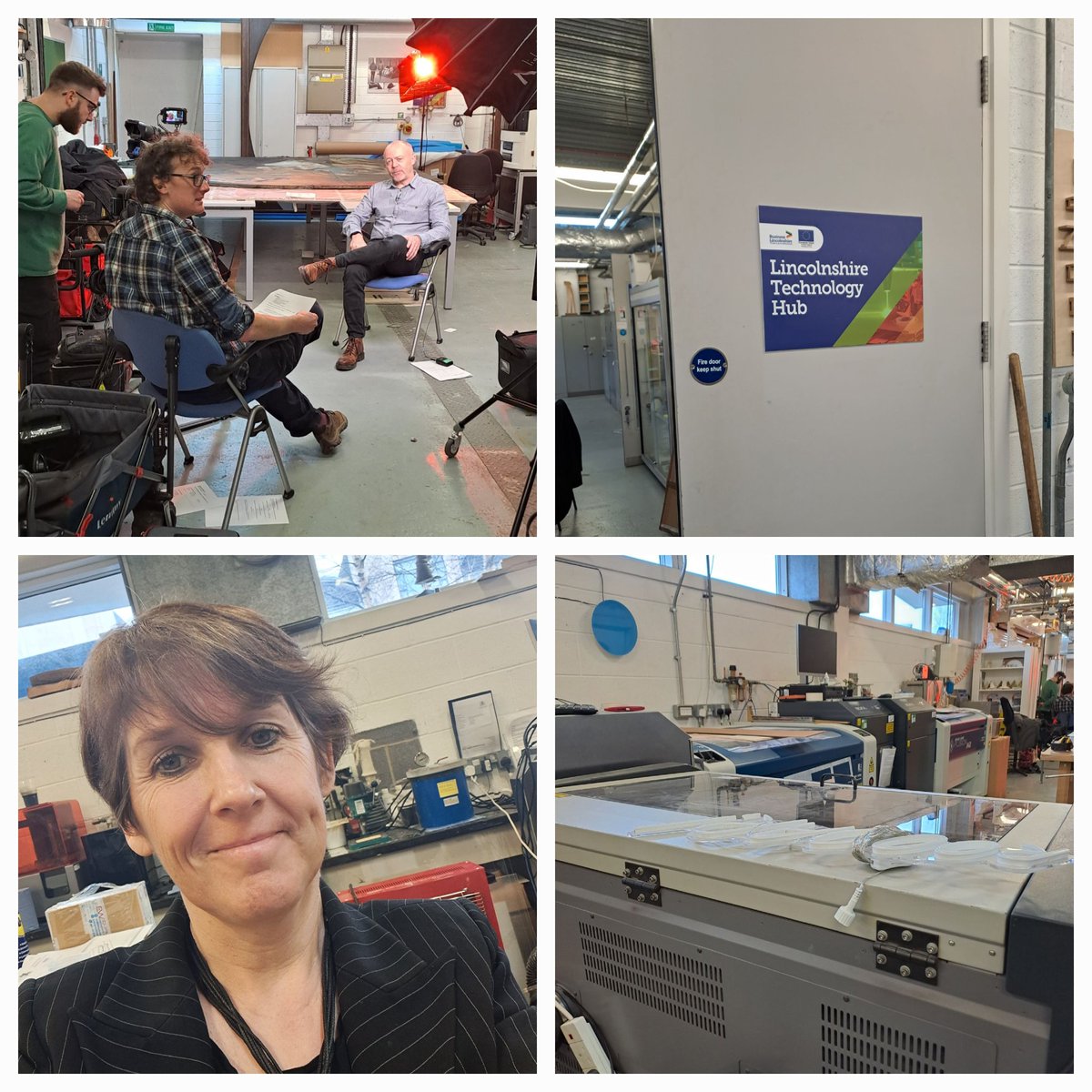 nikradford1's tweet image. This morning I&apos;m being interviewed  🤯🤯 all about our fantastic #technologyhubs @BusinessLincs @designblokuk why we started them, the impact they have made for our #Lincolnshire #businesses and thoughts for the future #digital #3dprinter #laser #virtualimmersiveenvironments 👍