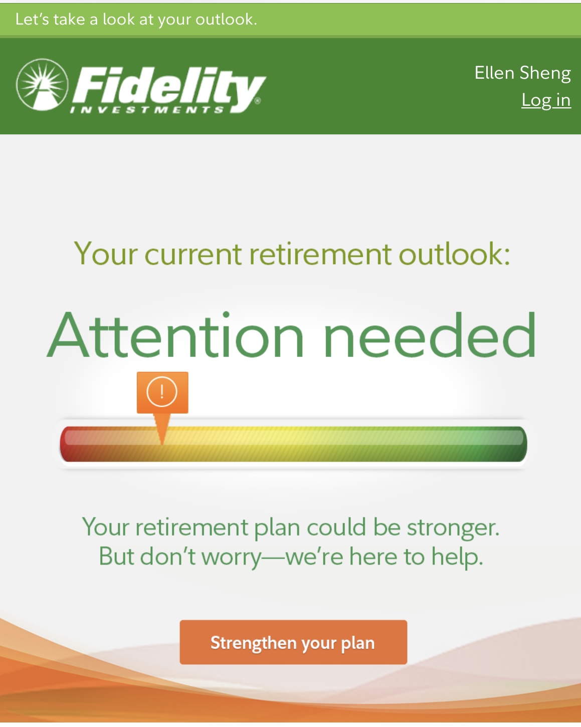 Log in to your Fidelity Investments or NetBenefits accounts here.