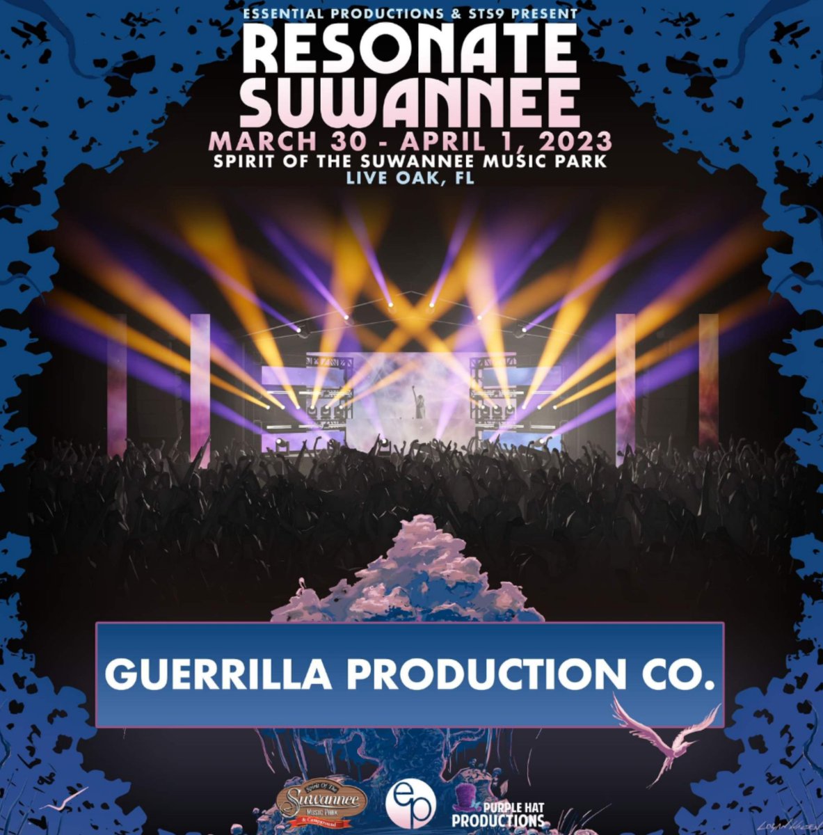 .<a href="/guerrilla_co/">Guerrilla Production</a> will be transforming the porch stage into the '<a href="/SUPERF3ST/">chippy_crippy</a> STAGE' this year with some never before seen production!!

Tickets available here: bit.ly/resonate23

#musicliveshere #sosmp #musicfestival