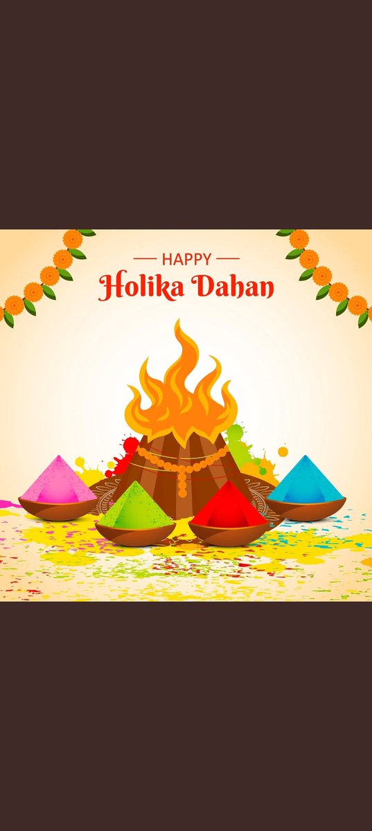 ChothaniSantosh's tweet photo. T-103
May the fire of Holi purify your heart, may the colours, colour your life, may the sweets, sweeten the journey of your life. Happy Holika Dahan. Let's burn our all bad things in our life with this Holika Dahan.
#HolikaDahan2023 https://t.co/aOXLA5WUyZ