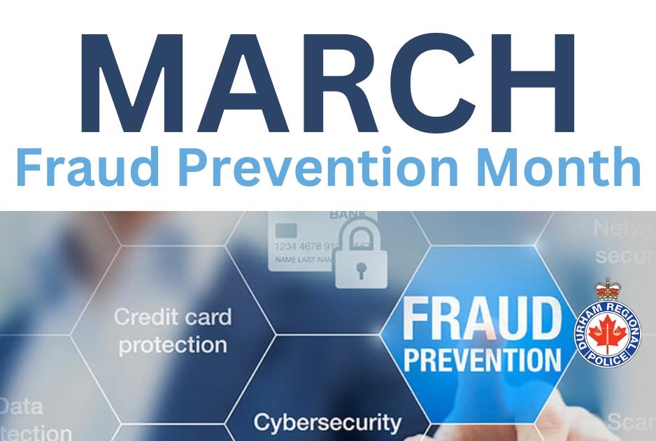 March is Fraud Prevention Month! This year's theme is “Tricks of the trade: What’s in a fraudster’s toolbox?' Stay tuned to DRPS' social media channels for information and tips to help prevent you from becoming a victim of fraud. #FPM2023 #kNOwfraud #showmetheFRAUD