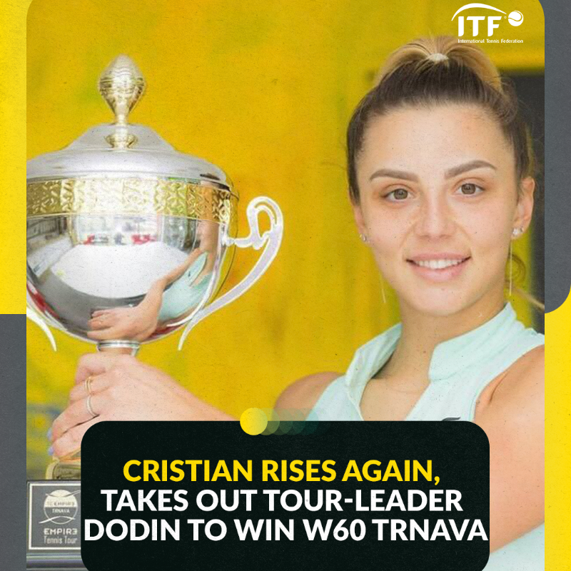 worldtennis's tweet photo. After a challenging 2022 campaign in which Cristian missed six months of the season due to a knee injury, the Romanian is back on 🔝

Read more ⤵️

#ITFWorldTennisTour