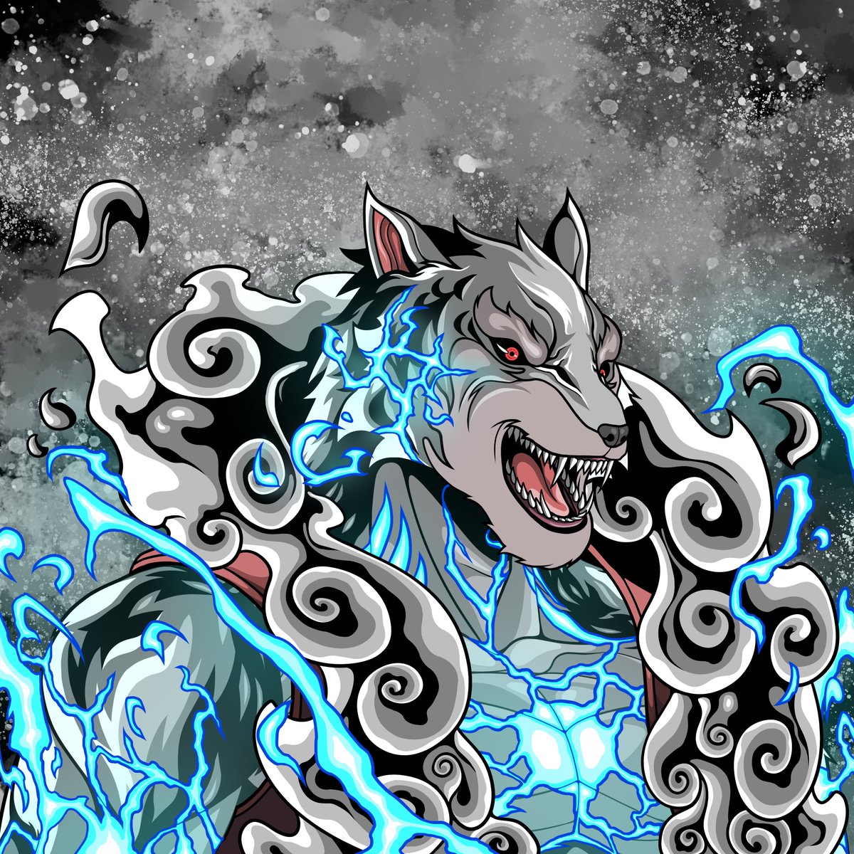 Watch out for the lightning wolves! ⚡🐺

This ferocious creature roams the night, crackling with energy and ready to strike at any moment. Its electrifying presence leaves all who cross its path trembling with fear.

2WL🎟️ - engage!
#CNFTCommunity #WovlesAreComing