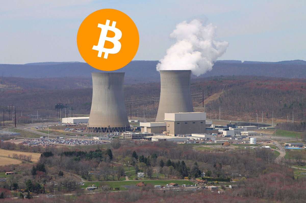 JUST IN: 🇺🇸 America's first nuclear powered #Bitcoin mining farm goes online in Pennsylvania 🙌