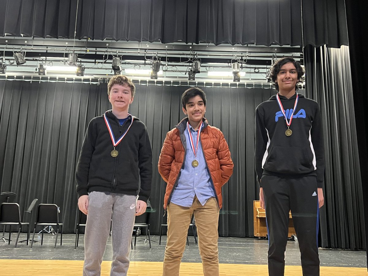 Saturday, the HMS Math Club competed in the Greater Cleveland Council of Teachers of Mathematics Problem Solving Tournament. The students competed in 4 events, including timed mental math challenges and other complex math application problems. Congratulations to our winners!