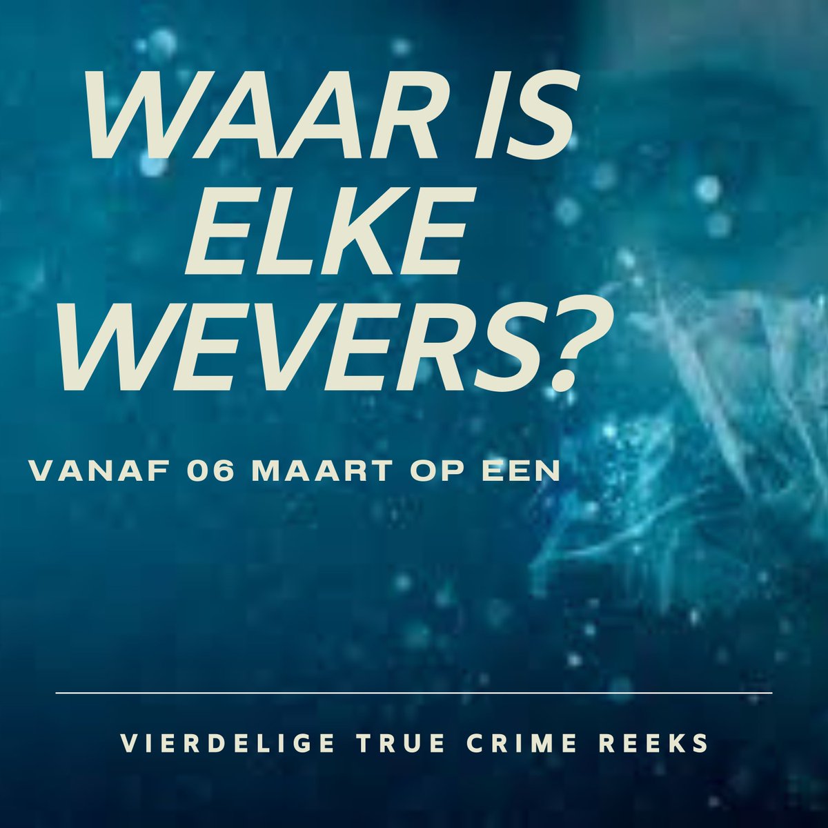 Nieuwe true crime reeks. Vanaf vanavond 4 dagen lang om 21u30 op Eén... 
Bekijk nu al de trailer op vrt.be/vrtnu/a-z/waar…