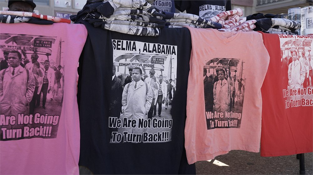 NAACP_LDF's tweet photo. The annual pilgrimage to Selma, Alabama to commemorate the anniversary of the #SelmaMarch is a sacred tradition at LDF. It๏ฟฝ๏ฟฝ๏ฟฝs a time to honor the heroes whose legacy we walk in and to be in communion with the people who we stand arm-in-arm with to advance justice. https://t.co/uk7h8u22xU