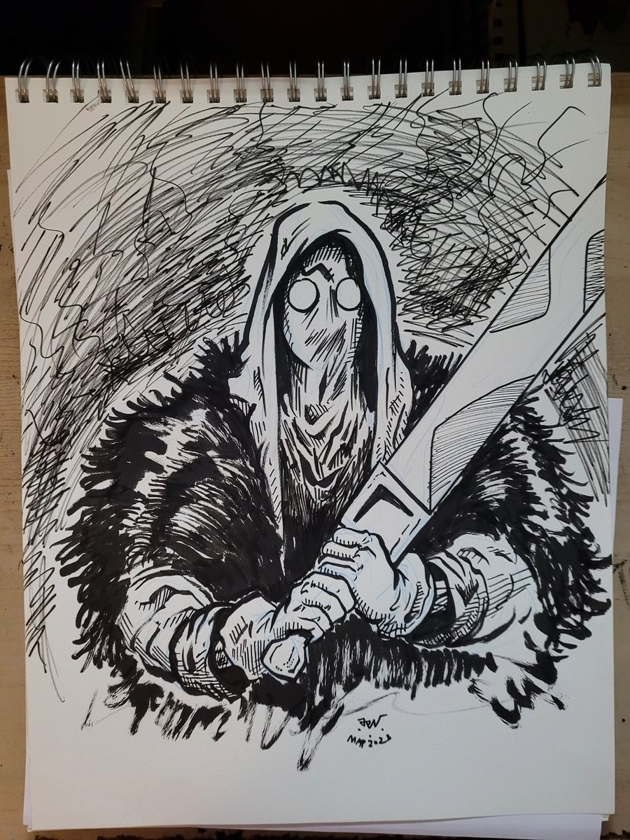 Adobe_Coyote's tweet photo. Only through volume 1, but so far, I've been loving Rumble. If you can, go get it. It's fun read.
#art #inkart #fanart #comics #ComicArt #Rumblecomic #imagecomics #lineart https://t.co/75hsEeKGfs