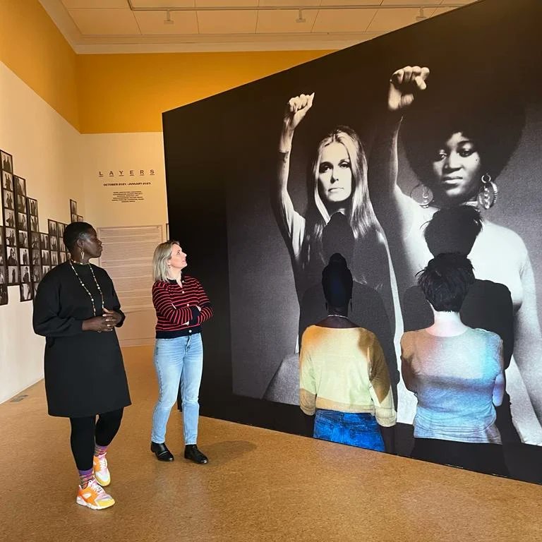 In International Women’s Week, it was great to see <a href="/bbcsoutheast/">BBC South East</a> talk to Anna Maria Nabirye &amp; participants of the 'Up In Arms' exhibition

Watch it on BBC  South East news tonight (Monday 6 March!) ft a pre-recorded interview with Annie Saunders

See the exhibition until 21 May