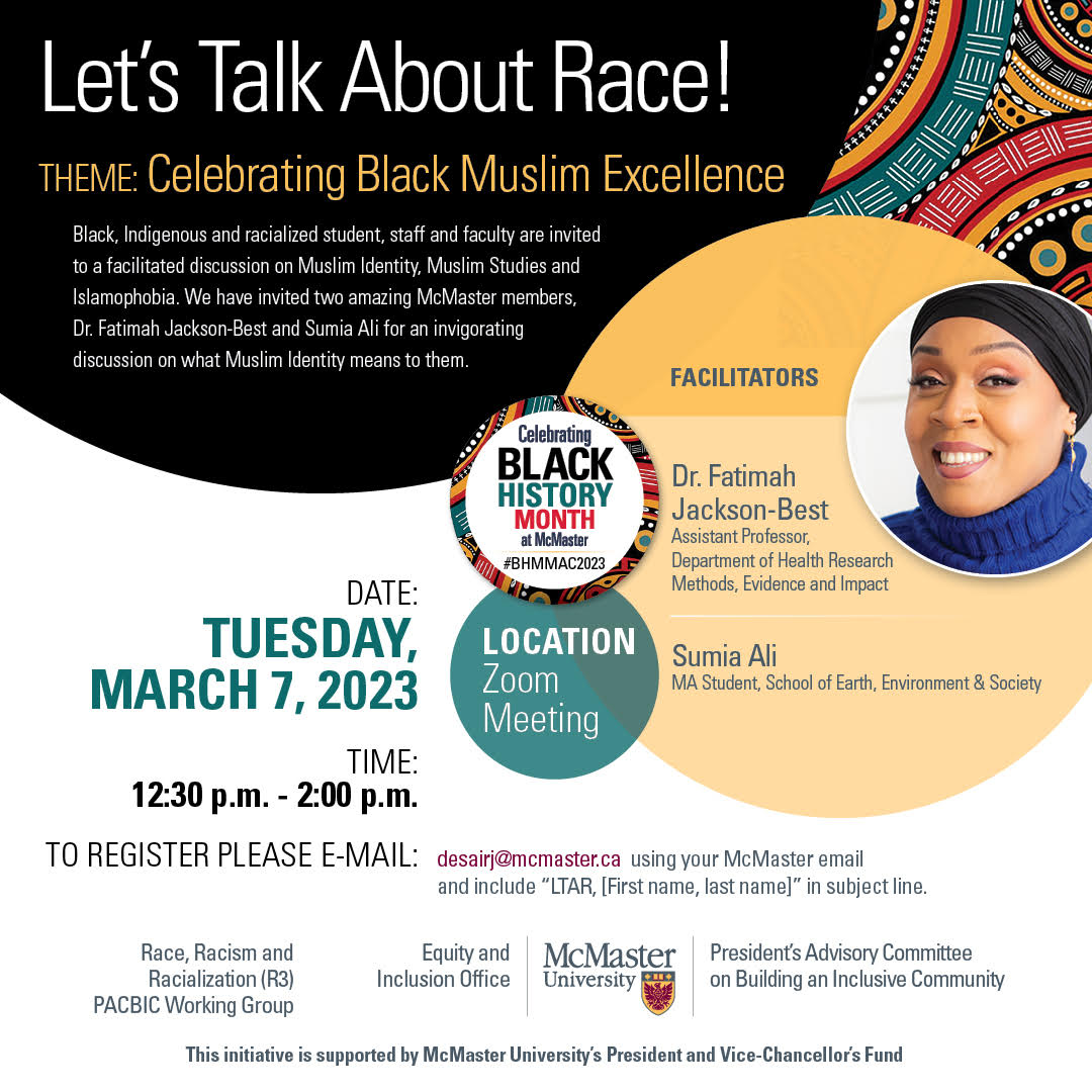 Black History Month @ McMaster University tweet media