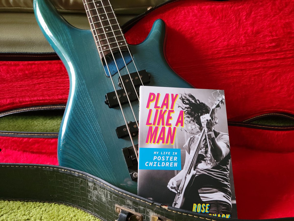 .<a href="/rosepkid/">Rose Marshack</a> kicked off the release of her 1st book, PLAY LIKE A MAN (go.illinois.edu/f22marshack), like a rock star. Let's keep the fun going!

We're giving away 3 advance copies this week. Enter below for your chance to win (dusty bass not included) forms.gle/FZUYvrA1bd4CuB…
#WHM2023