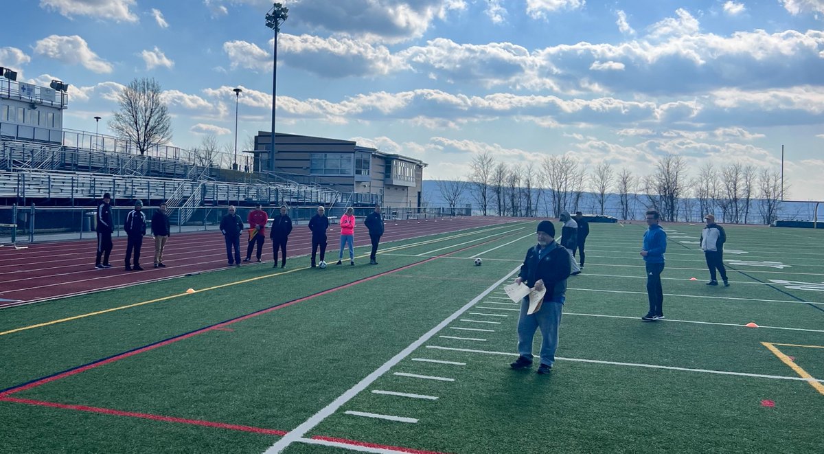 Busy weekend with the Regional Referee fitness test and clinic on Saturday and Mentor Clinic on Sunday.

Congratulations to all our 2023 Regional Referees and new Mentors!

Thank you Pedro Trejo, Referee Development Manager for U.S. Soccer for traveling in to lead the sessions.