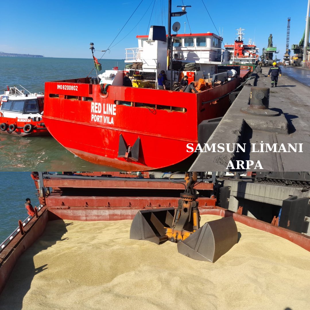 Promaksgrain's tweet photo. 2023 yılının ilk iki ayında Samsun, Karasu, Bandırma ve İzmir Limanlarına getirdiğimiz tahıl ürünleri (buğday, mısır, soya fasulyesi, arpa, atk) 'nin tahliyelerini tamamlayarak müşterilerimize ulaştırdık.

#promaksgrain #buğday #tahıl #grain #wheat  #soybean #export #corn #barley https://t.co/u93l9dniRR