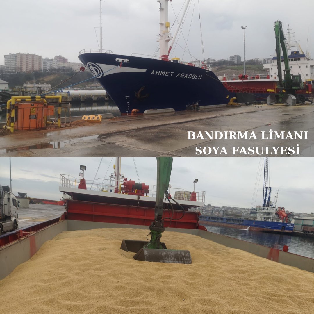 Promaksgrain's tweet photo. 2023 yılının ilk iki ayında Samsun, Karasu, Bandırma ve İzmir Limanlarına getirdiğimiz tahıl ürünleri (buğday, mısır, soya fasulyesi, arpa, atk) 'nin tahliyelerini tamamlayarak müşterilerimize ulaştırdık.

#promaksgrain #buğday #tahıl #grain #wheat  #soybean #export #corn #barley https://t.co/u93l9dniRR