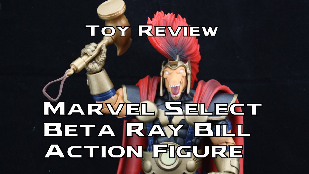 FanboyFactor's tweet image. Toy Review: Marvel Select Beta Ray Bill Action Figure (Diamonds Select Toys) bit.ly/3ZMy2u5 @collectdst @marvel #betaraybill #diamondselect #marvelselect