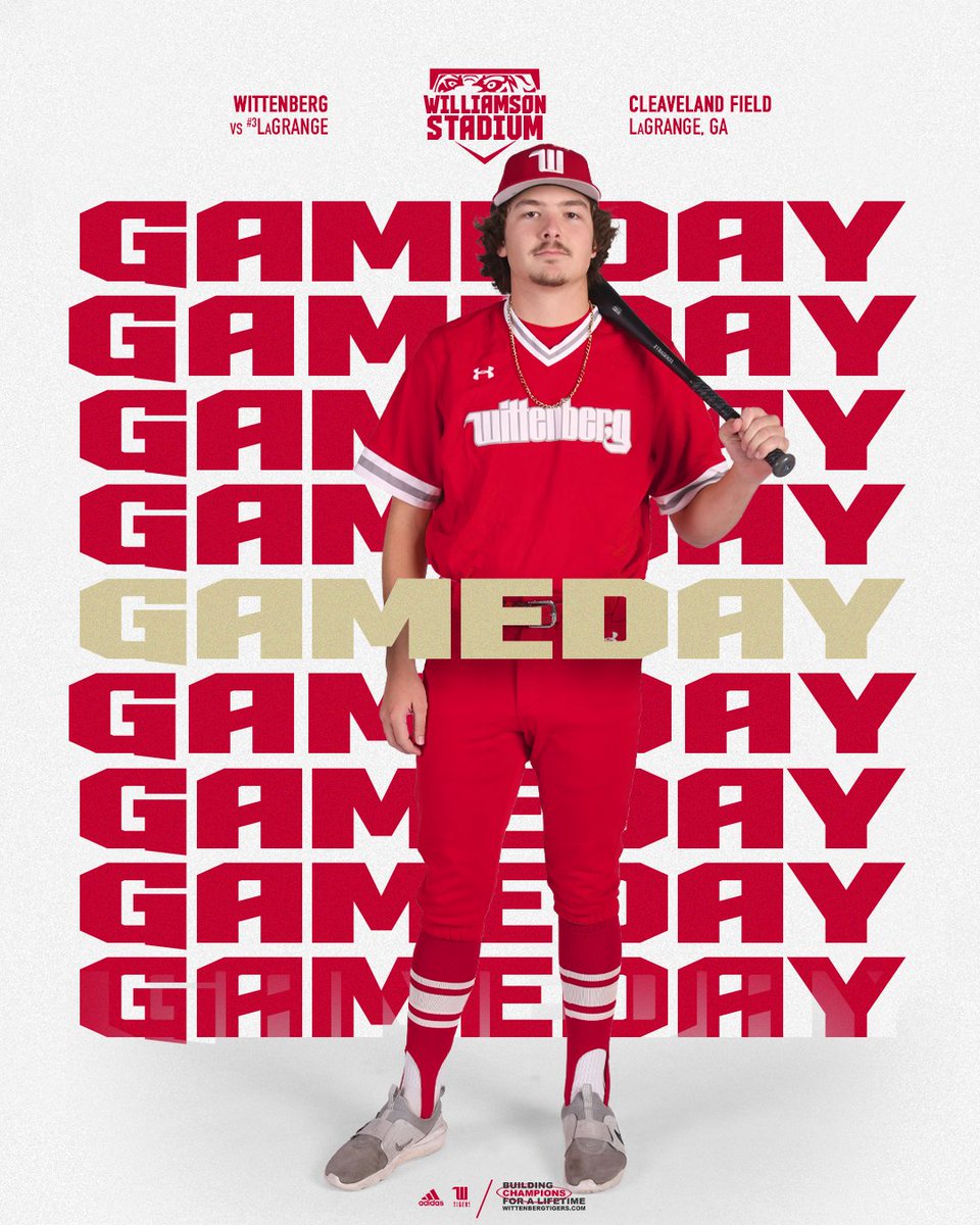 Baseball is competing at the #𝟯 𝗟𝗮𝗚𝗿𝗮𝗻𝗴𝗲 today! They will take on the Panthers at 𝟮:𝟬𝟬 𝗣𝗠. #TigerUp

𝘓𝘪𝘷𝘦 𝘚𝘵𝘳𝘦𝘢𝘮: lagrangepanthers.com/Video_streaming