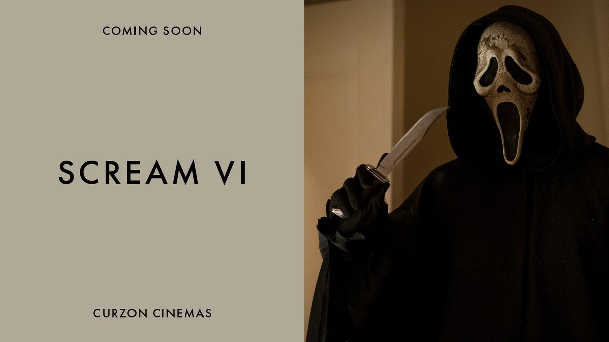 SCREAM VI will be showing this weekend starting 10th of March at Curzon Sea Containers. Give yourself a good scare with Ghostface !

Book tickets here: ticketing.eu.veezi.com/sessions/?site…

#cinema #film #secretlondon #horror #scream #ScreamVI #slasher #newyork #NYC
<a href="/CurzonFilm/">Curzon Film</a> <a href="/CurzonCinemas/">Curzon</a>