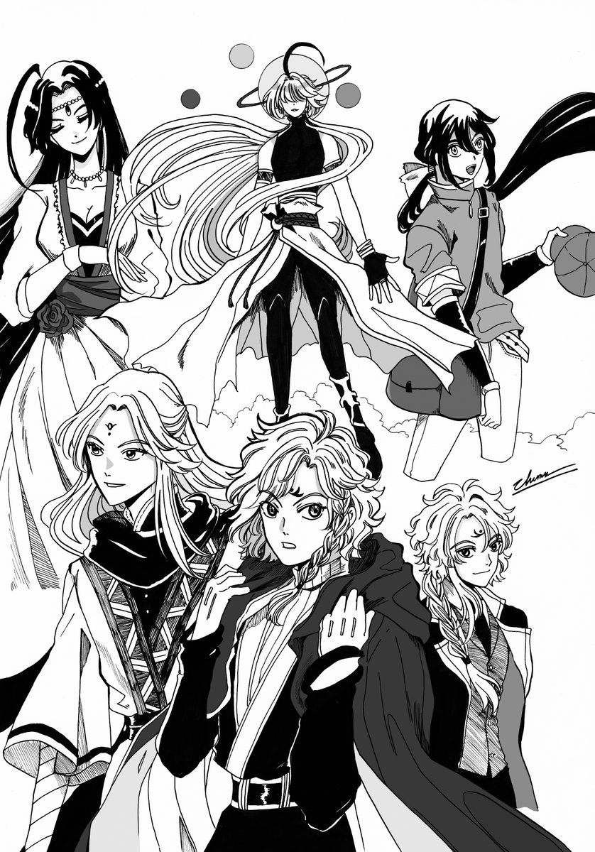 Original characters 