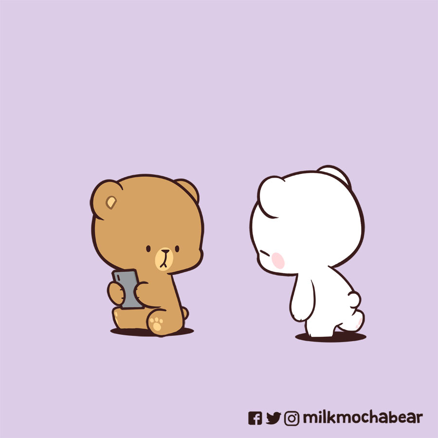 Always ❤️
---⠀⠀
Feel free to mention someone you want to hug~! 💕
#milkmochabear
#milkandmocha 