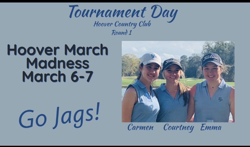 Jags @ Hoover CC today! <a href="/SpainParkATH/">Spain Park Athletics</a> <a href="/KyleParmley/">Kyle Parmley 🥎</a> <a href="/AlecEtheredgeSC/">Alec Etheredge SCR</a>