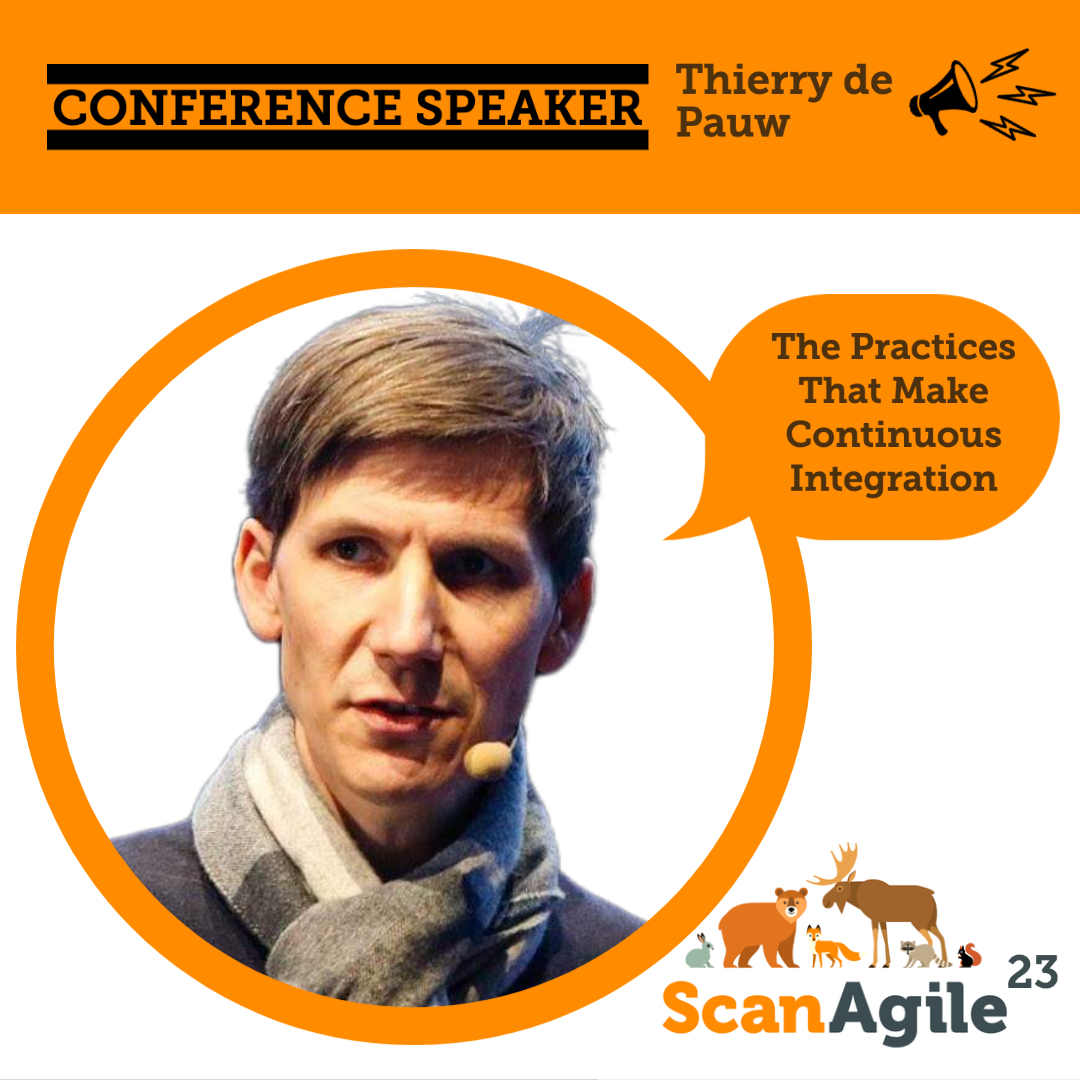 scanagile's tweet image. 🥁Next up, a Lean IT engineer at Fintech startups.
🌟Thierry de Pauw-speaker for #ScanAgile23 on The Practices That Make Continuous Integration
📣Learn how to receive faster feedback, increase stability &amp;amp; optimise throughput!
#continuousintegration #ITengineer #fintech #startups