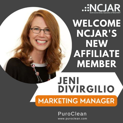 CrystalNCJAR's tweet photo. Let’s give a warm Welcome to NCJAR’s Newest Affiliate Member, Jeni DiVirgilio, Marketing Manager of PuroClean. Jeni has 18 years’ experience in the real estate industry, where she has used PuroClean numerous times. Read more at https://t.co/8FNz3X4UxH. #NCJAR #AffiliateMember https://t.co/rGWZWlvSpO