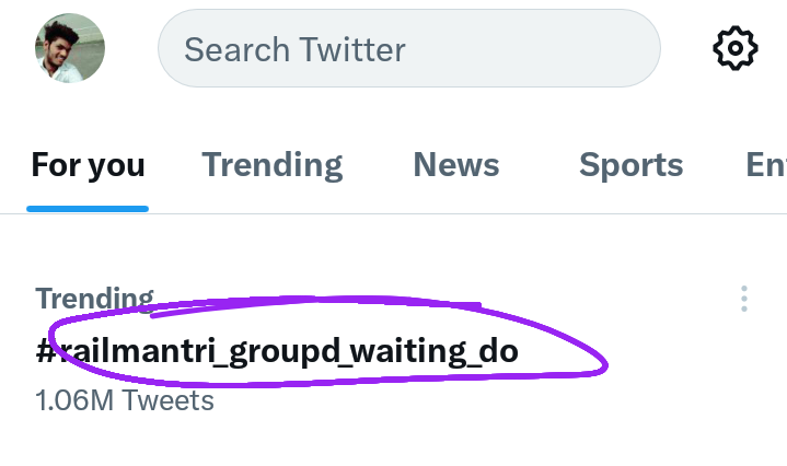 Manishjangid91's tweet photo. Keep Retweet Guy's 👍👍
#railmantri_group_d_waiting_do 
There is only one demand of the unemployed, waiting do waiting do
@AshwiniVaishnaw 
@PMOIndia 
@RailMinIndia 
@ZeeNews @ABPNews 
@SushilModi 
@NidhiTanejaa 
@HansrajMeena https://t.co/yWcrPQnz0X