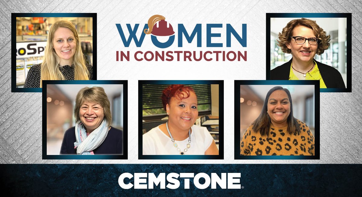 Cemstone_1927's tweet photo. CELEBRATE WOMEN IN CONSTRUCTION! We are thankful for all the women in our company and our industry. #womeninconstrution #WICWeek2023 https://t.co/nocxQ6bte0