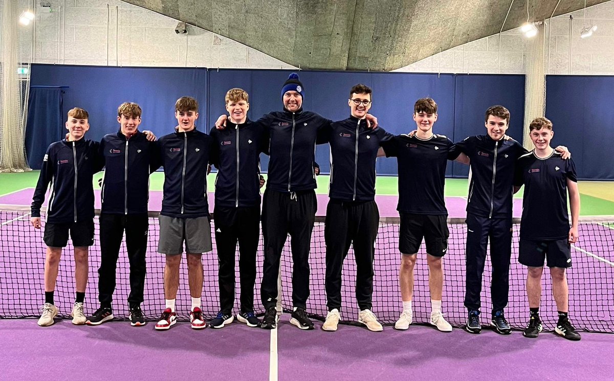 tennisscotland's tweet photo. RESULTS | County Cup 🏴󠁧󠁢󠁳󠁣󠁴󠁿🏆

Congratulations to the Under-18 North of Scotland boys who have been promoted to the First Division &amp; the West of Scotland Under-18 boys who secured promotion to Division 3b 👏 https://t.co/B6htoIlqUC