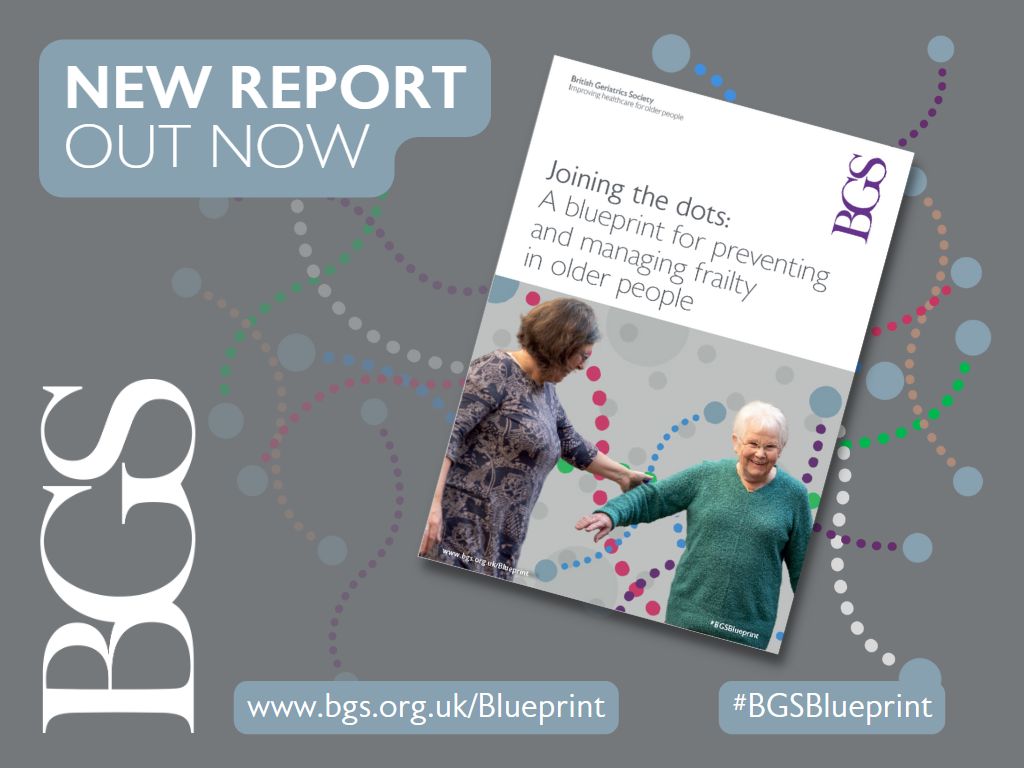 📢OUT NOW📢 'Joining the dots: A blueprint for preventing and managing #frailty in older people' has now been published! This report shows what good-quality age-attuned integrated care for older people looks like. Find out more here bgs.org.uk/Blueprint #BGSBlueprint