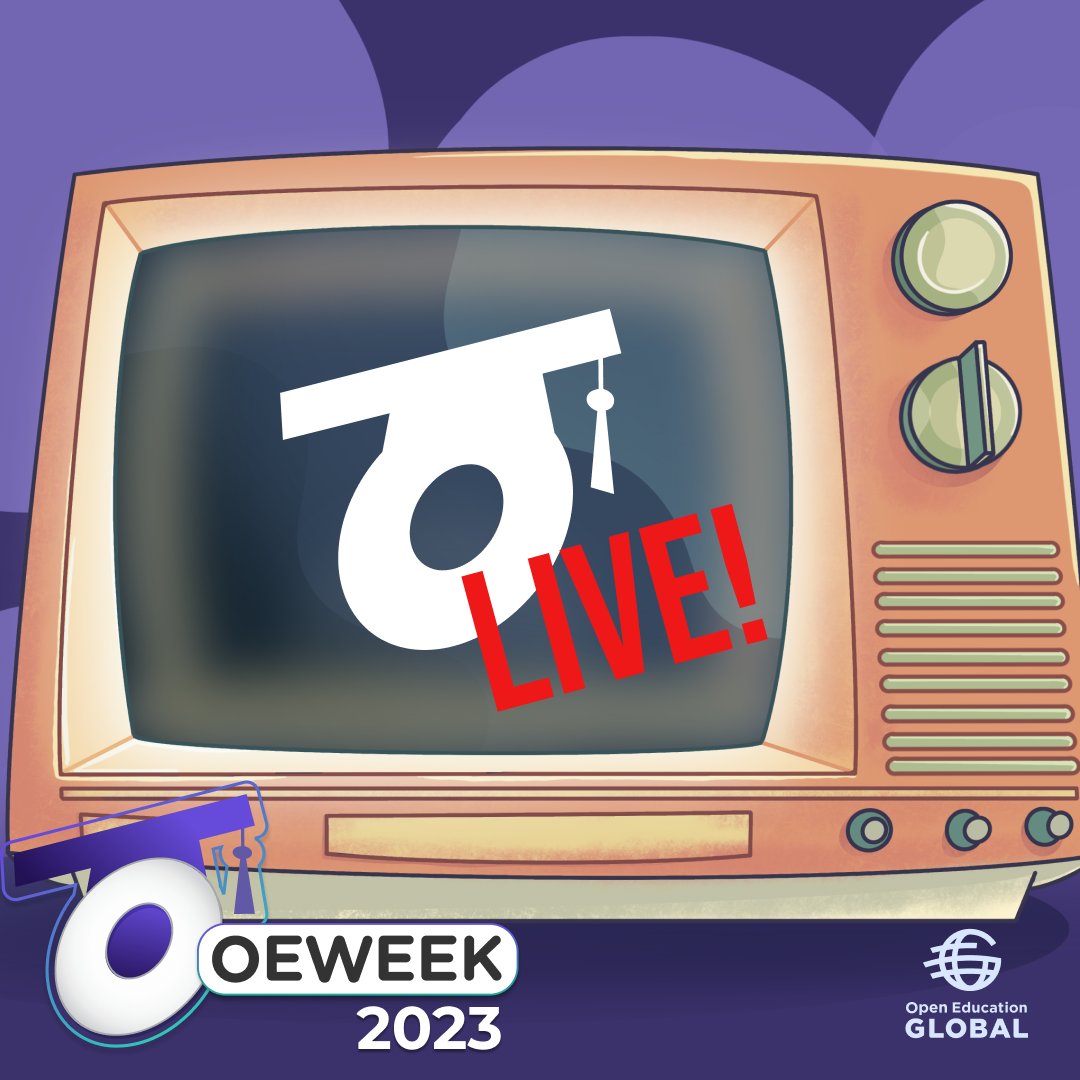 #Day1 – #OEWeek23

🔥 Don't miss:  #OEWeekLIVE #Show1

⏰ 16:00 (UTC)
📺 Watch Live: oeg.pub/41LKWKy
👫 Guests:
• @JennrynWetzler @creativecommons 
• @catherinecronin #HE4Good 
•  @MarenDeepwell @A_L_T 
•  @jrogers9986  @LibreTexts 
📆 oeg.pub/OEW23Mon