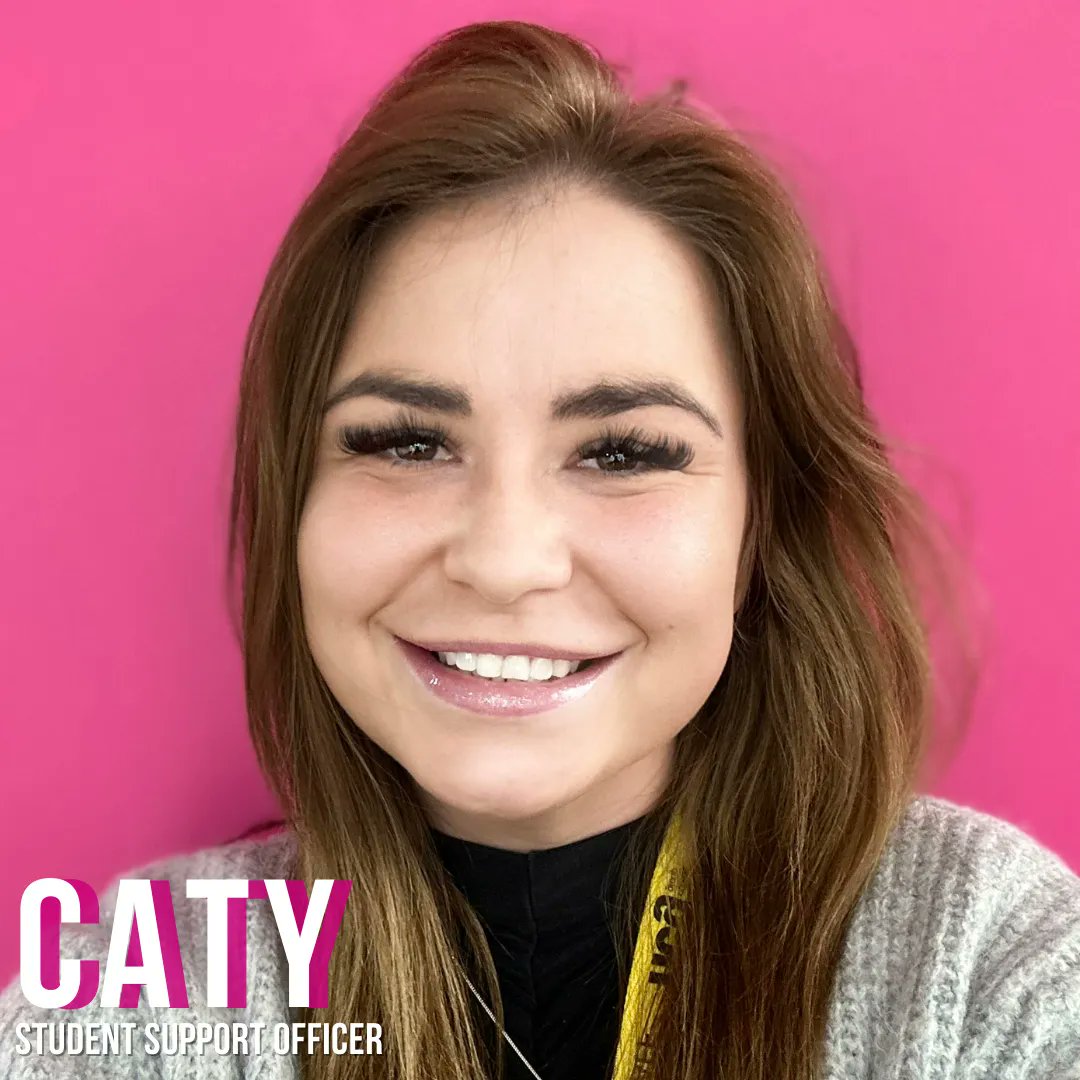NewCollegeGroup's tweet photo. Meet Caty part of our fantastic Student Support team! 😁

"Hi I'm Caty, I am a student support officer in Liverpool, myself and the team work hard to ensure students have the best possible experience here at NCG." 

#ncg #meettheteam #newcollegegroup  #learnenglish #studyuk https://t.co/KVD2X3jMW5