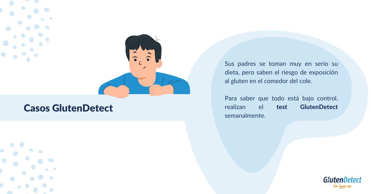 👉 Juan es un joven #celiaco recién diagnosticado.
⁣
Para estar seguros de que sigue adecuadamente fuera de casa su único tratamiento, la #dietasingluten, sus padres utilizan #GlutenDetect.

Más info en: glutendetect.es