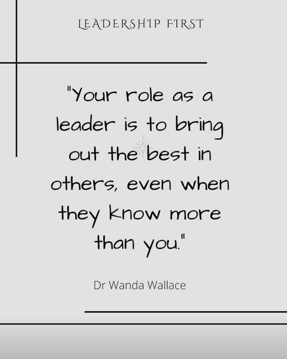 DrRLDavis's tweet photo. Knowing “more” than someone can be misleading; however, being resourceful and having different skill sets is the real conversation. This ideology is missing in many organizations due to the “threat” mentality. You want them to take your place one day and outgrow you! https://t.co/WSKMQjle8v