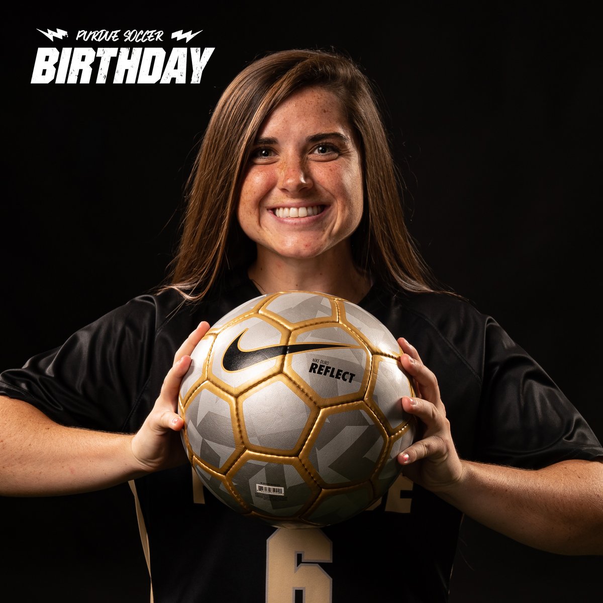 PurdueSoccer's tweet photo. Wishing a very happy birthday to junior Kelsi Carrico! 🥳

Have a great day, Kelsi!

#BoilerUp 🚂⚽️ https://t.co/mI7Mj1mRzy