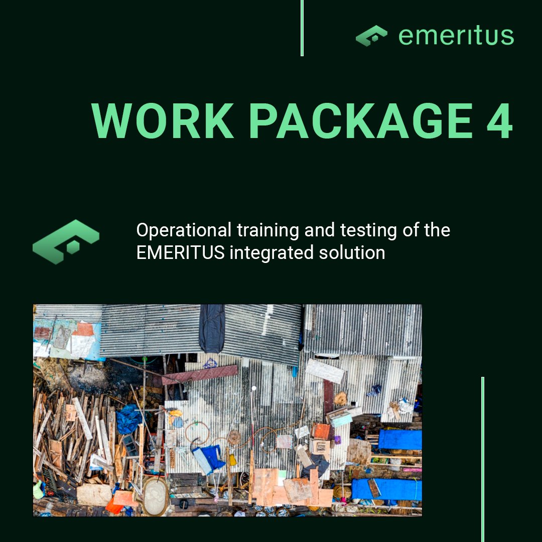 emeritus_EU's tweet image. Discover @emeritus_eu #workpackage 4 - Operational training &amp;amp; testing of EMERITUS integrated solution

Leader: @SAFE_Italy

💥WP4 will create a common environment for #technologyproviders to test our #platform &amp;amp; manage the EMERITUS International #Training Programme for LEAs/BGs