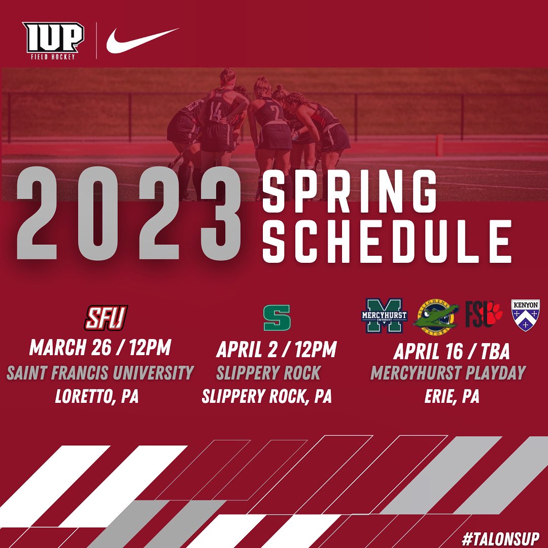 iup-field-hockey-on-twitter-mark-your-calendar-for-some-spring-action-talonsup-https-t-co-nityaa4pty-twitter