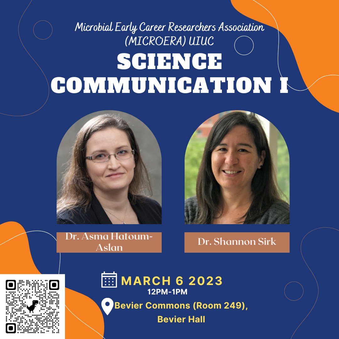 TODAY at noon in Bevier 249. Find out the secrets to science communication and take home some great ideas to improve your presentations for upcoming symposia!
#SciComm #communication #uiuc