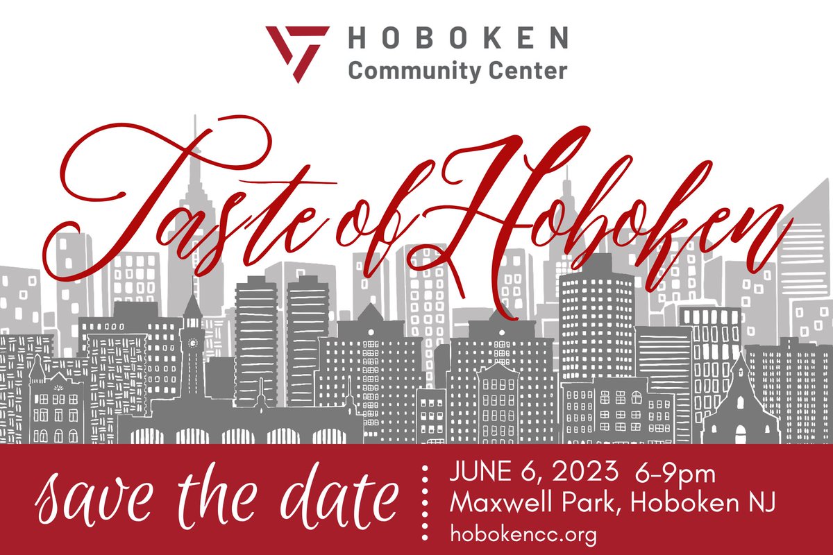 Hoboken Community Center (@hobcommunityctr) on Twitter photo Announcing Taste of Hoboken 2023! Visit hobokencc.org for more info. Announcing Taste of Hoboken 2023! Visit hobokencc.org for more info.