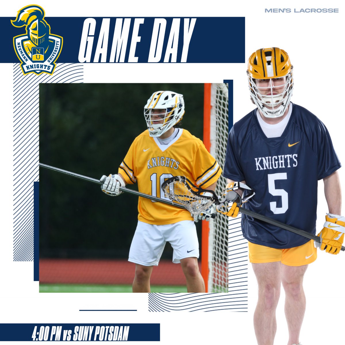 Neumann Athletics on Twitter "Men's Lacrosse returns this afternoon