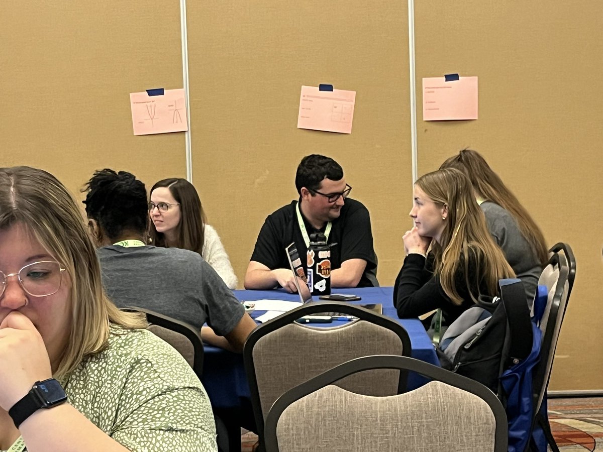 Justus2Teach's tweet photo. @atherton_high Mrs Bowden sharing her wonderful ideas of Math Libs and Escape rooms #KCMEmpower2023 conference. @KyCenterforMath @JCPSHighEA_AofL @JCPSAsstSuptHS @RG_CDLI_Exec @JCPSAsstSuptTL #jcpskymath #everyonecan https://t.co/KMHTaPLjrK