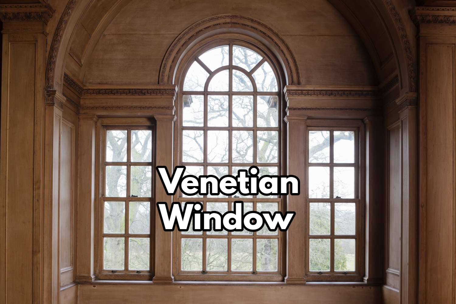 There are many different kinds of windows. Just two examples are the mashrabiya, a window on the upp