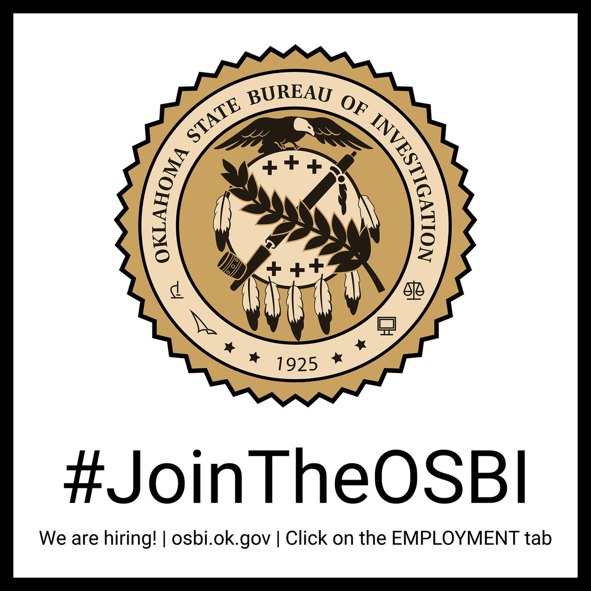 👀Looking for a fantastic career opportunity with an incredible organization? Look no further than the #OSBI. We have several openings, including Public Information Officer! Check out all the openings at the link below ⬇️ ow.ly/l4px50N9Hoq